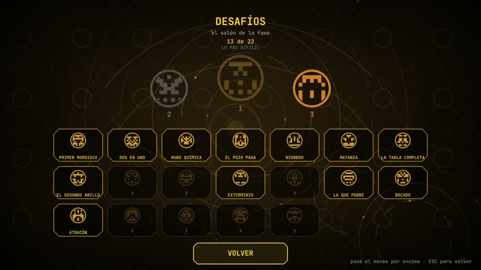 Tablero de desafíos